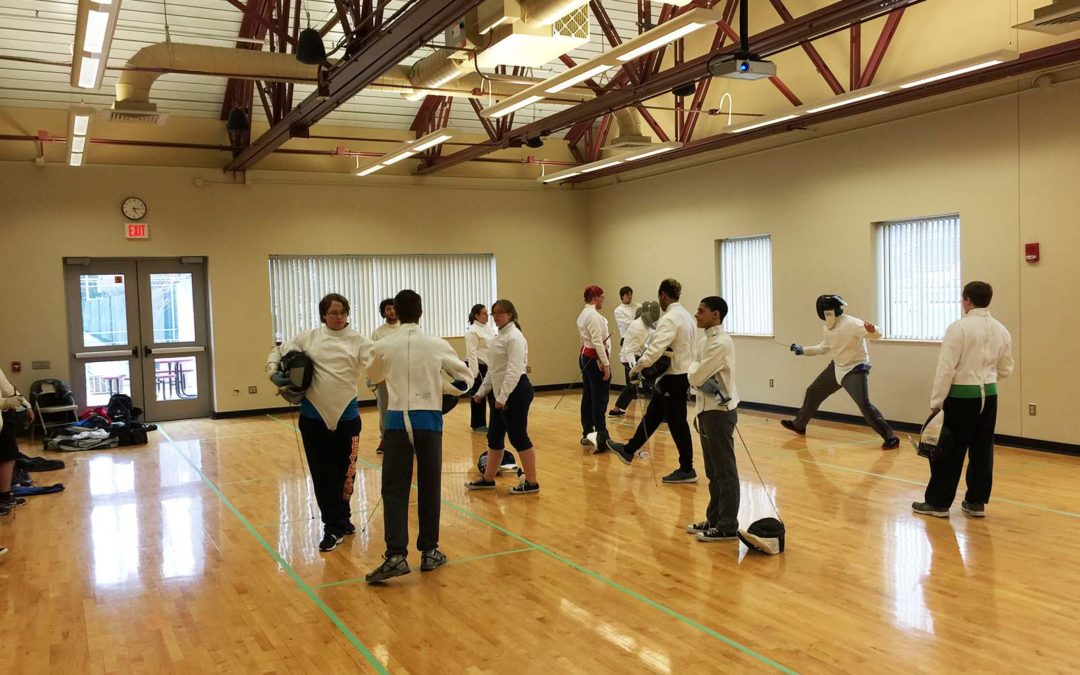 Keystone College Fencing Club completes inaugural year