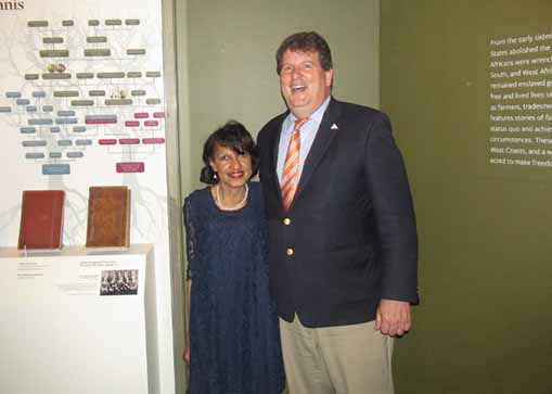 Keystone honors Perkins-Dennis family at Smithsonian exhibit