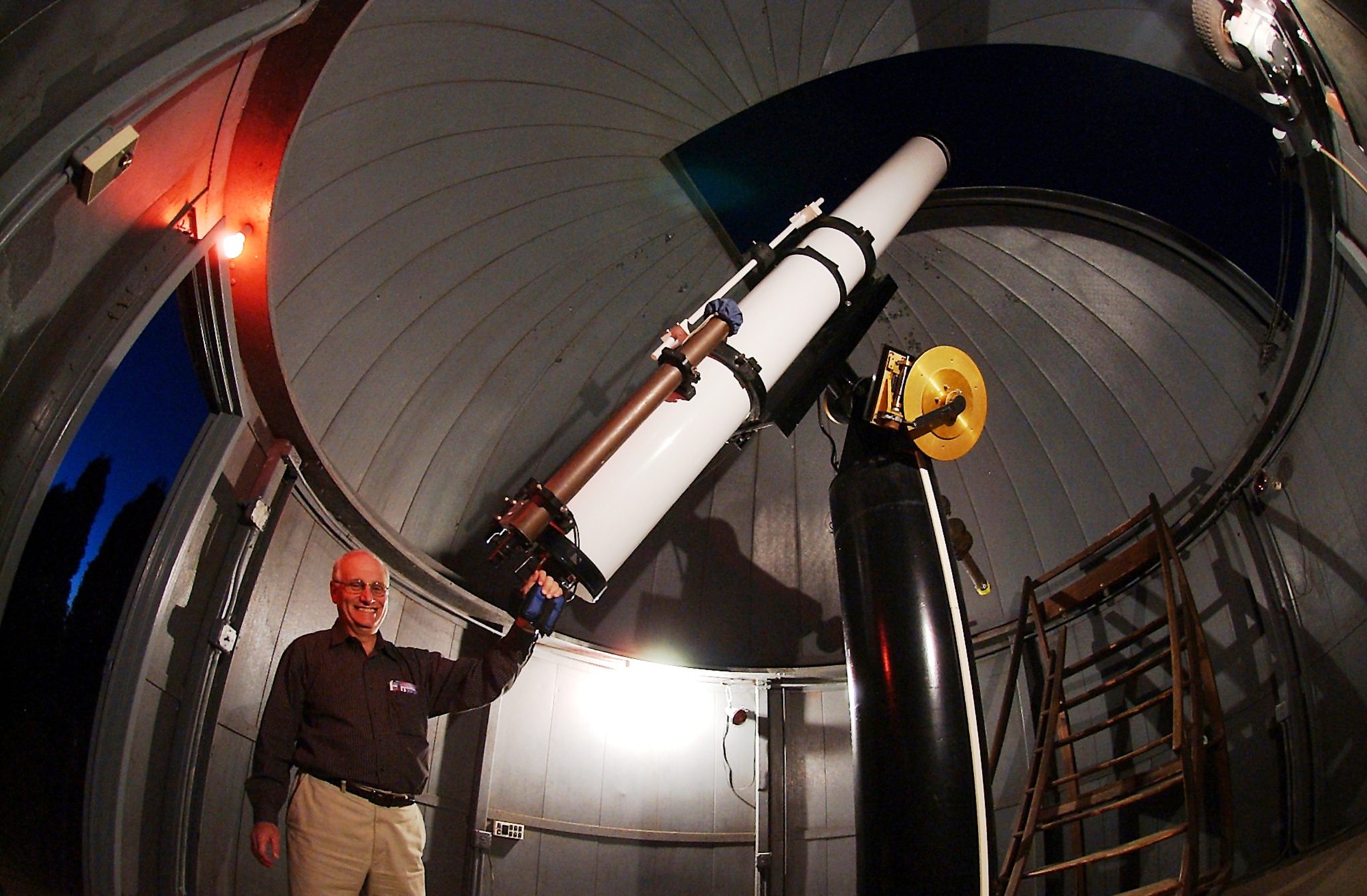 Cupillary with Clark Telescope