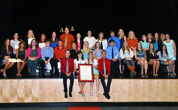 Keystone students inducted into national chapter of Alpha Lambda Delta