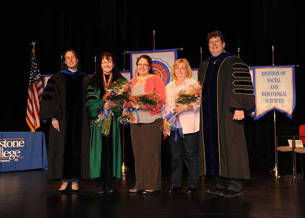 Faculty and staff recognized at Convocation