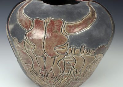 ceramics degree - student's ceramic vessel
