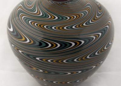 learn glass art and blowing - glass vase
