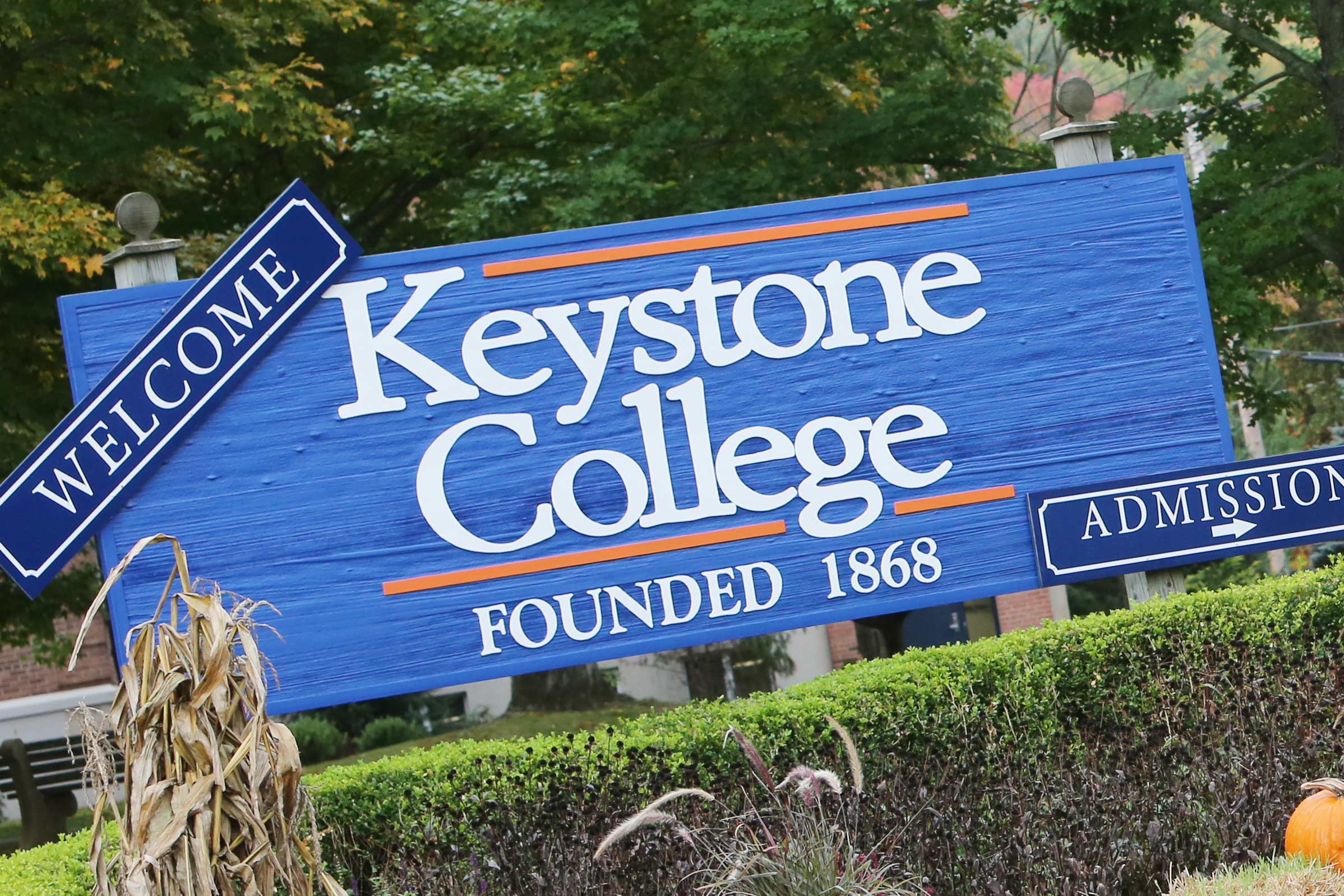 Keystone College does a great job of marketing to student veterans.