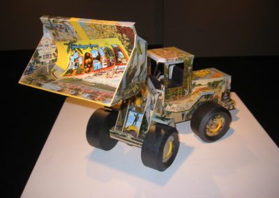 3-D model of a front loader by Drake Gomez