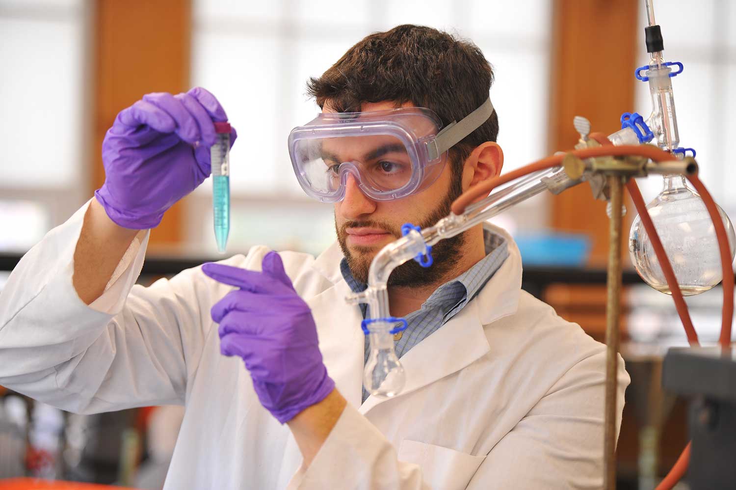 Chemistry Degree students participate in research projects