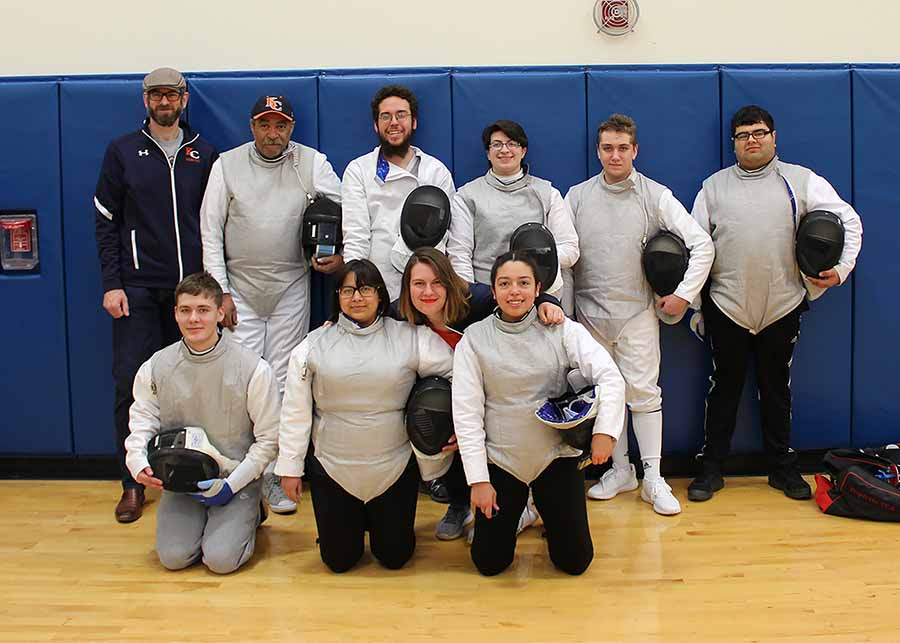 Fencing Club Competes in Tournament