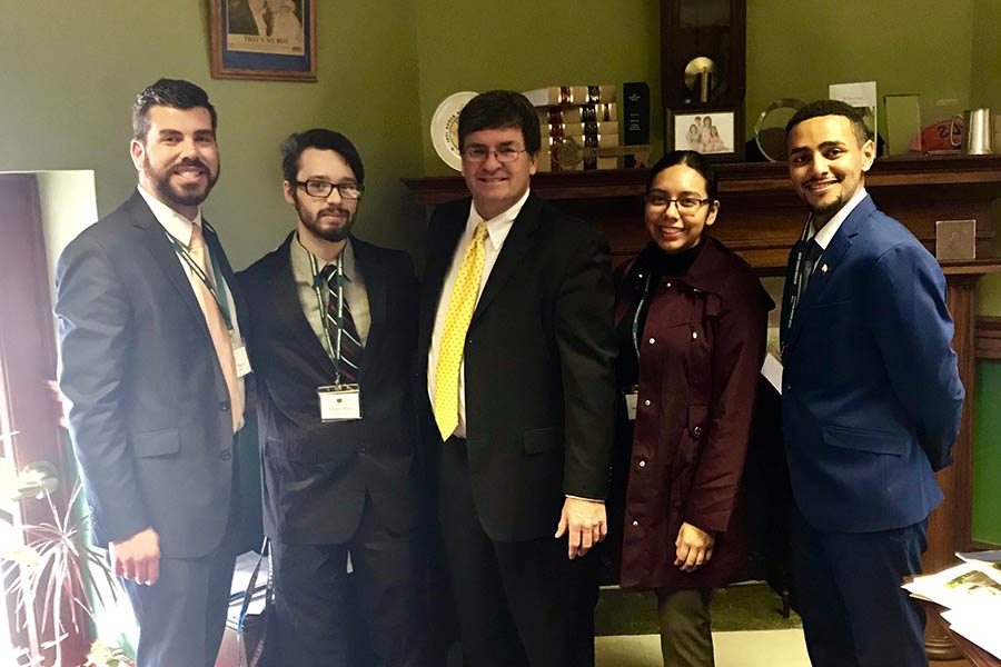 Keystone students present undergraduate research at Capitol in Harrisburg