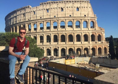 Student spends semester abroad visits Coloseum