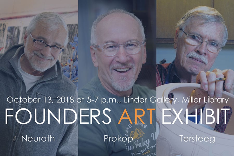 The Founders Exhibition on Display Oct. 8 through Dec. 1, 2018