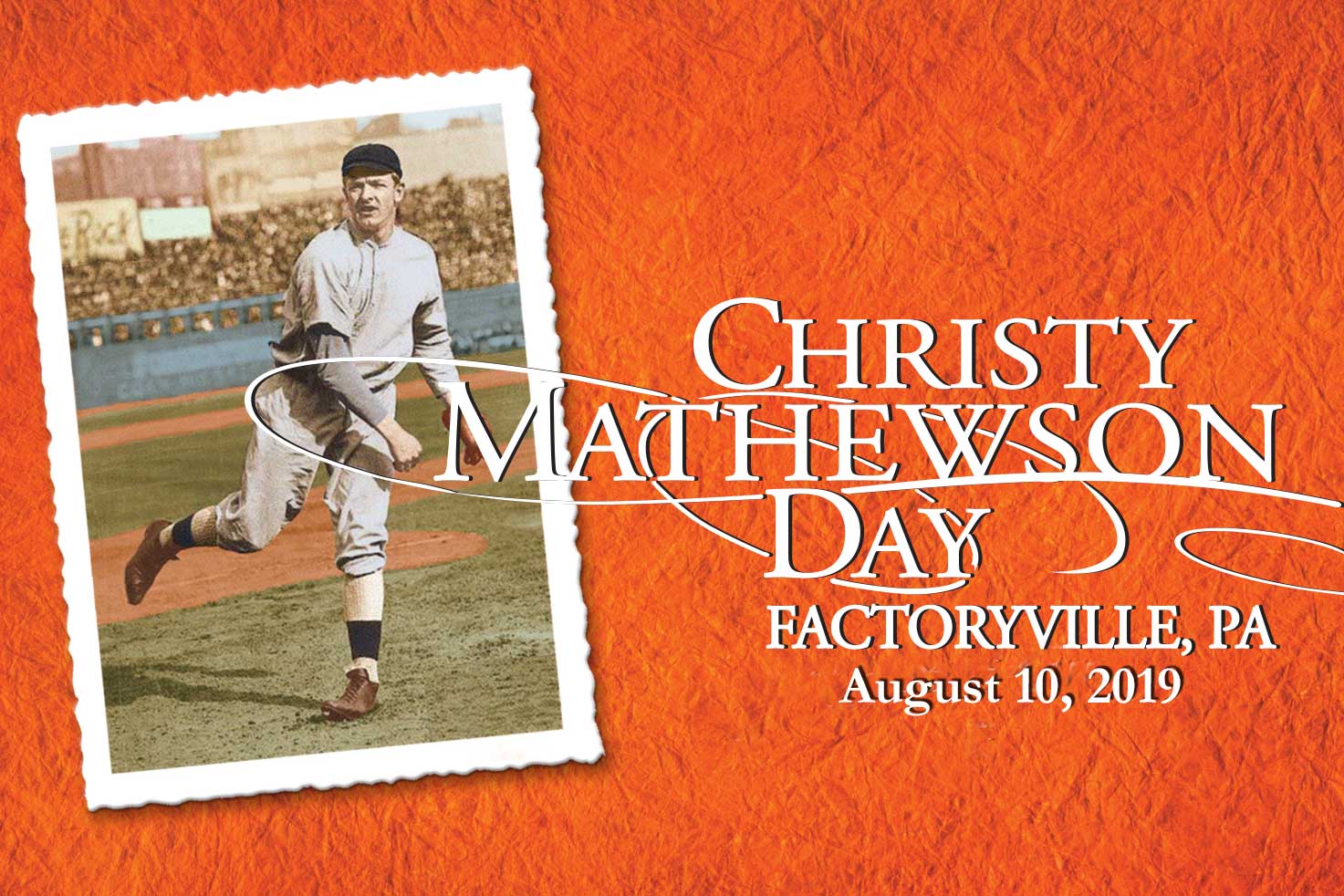 Keystone College and Factoryville celebrate Christy Mathewson Day