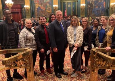 Hospitality Students Visit Capitol