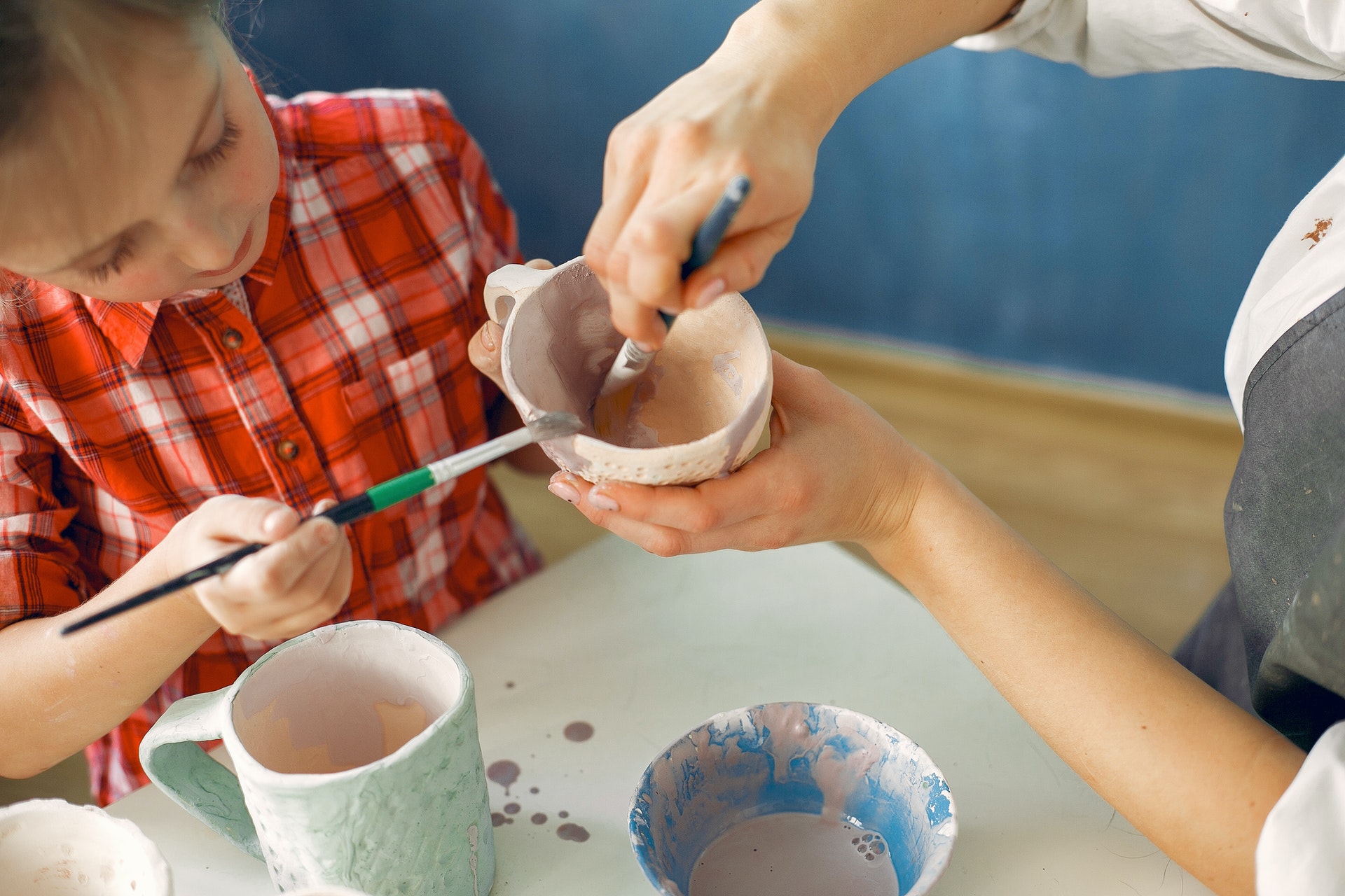 Pottery with kids