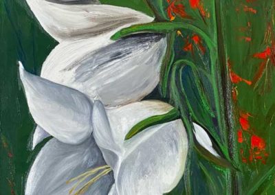 Maya Noble Plant Qi 1 Oil On Canvas 2021