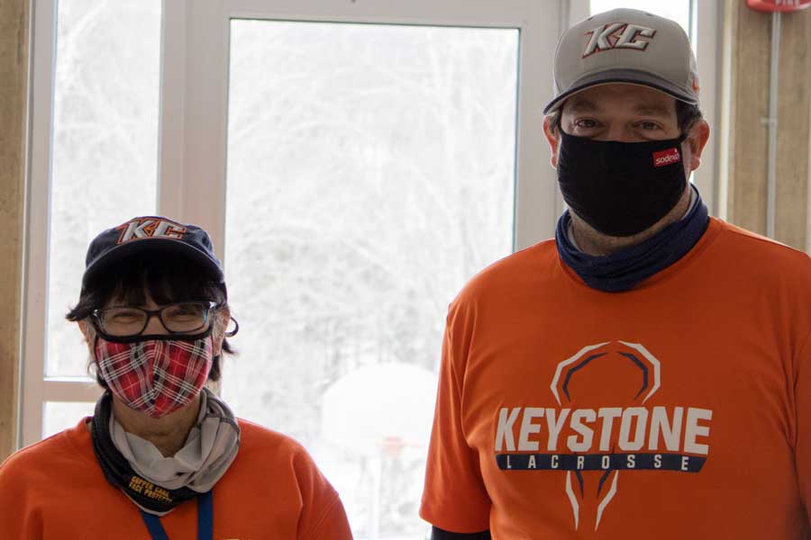 Cindy Breita and Ryan Laubach are making Keystone a safer place during the pandemic