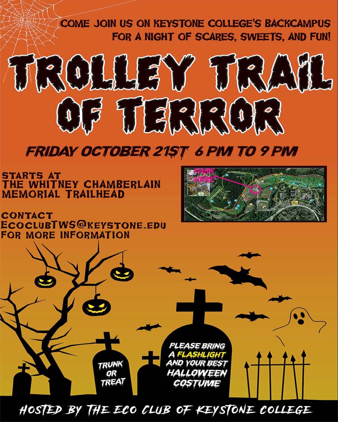 Trolley Trail of Terror - Keystone College