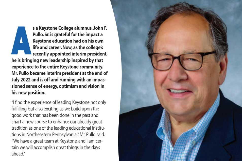 Keystone College Inspired Leadership: John F. Pullo, Sr.