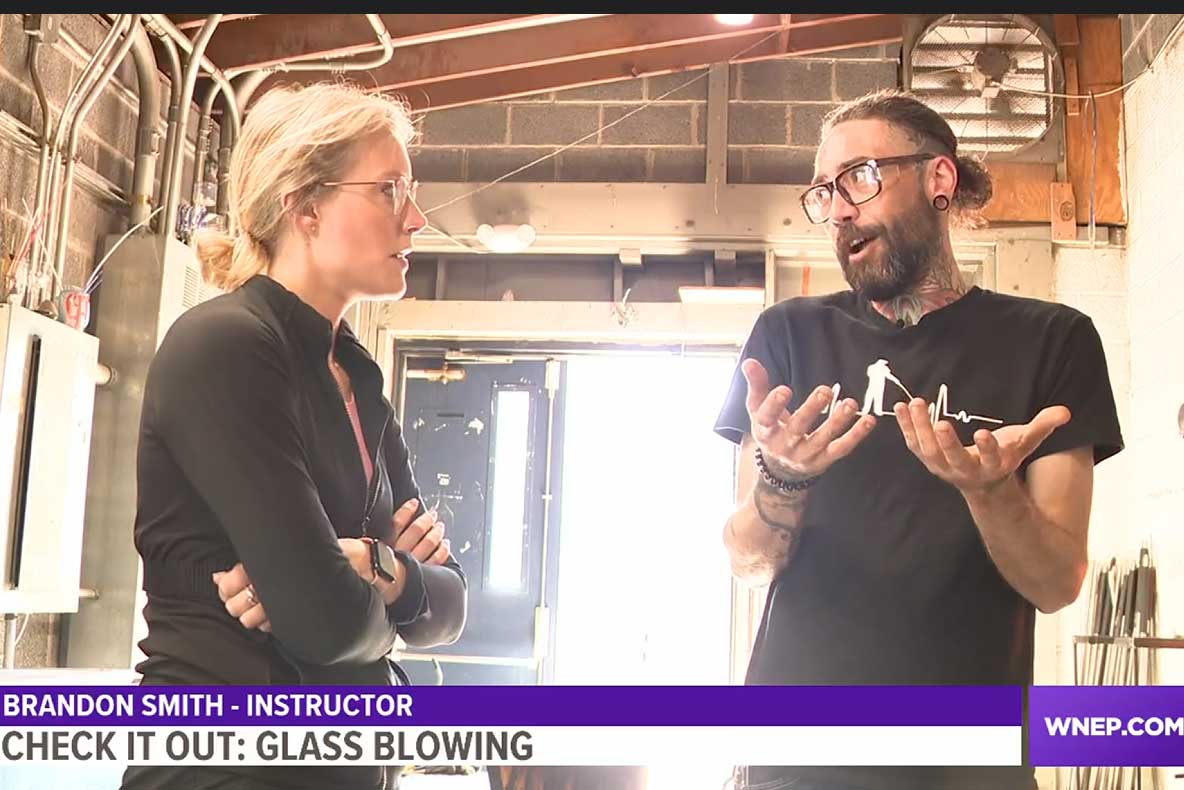 Glass blowing Check it Out with Chelsea Keystone College