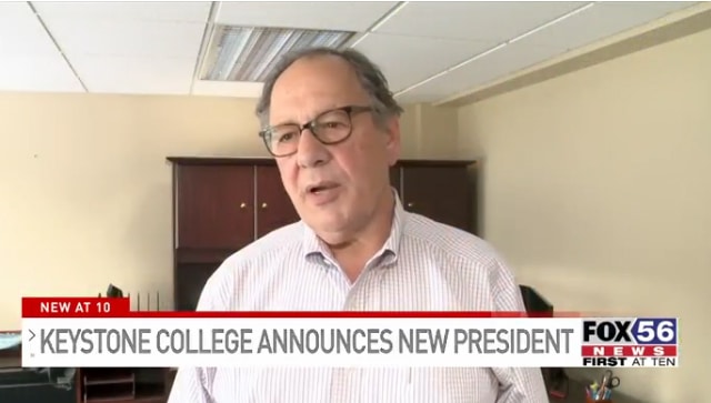 Keystone College appoints alumnus as 12th president