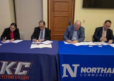 Keystone and Northampton Community College Enter Into Partnership Agreement