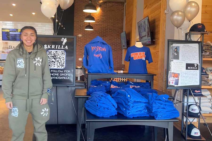 Ang Sanchez is just getting started with “Skrilla” clothing line