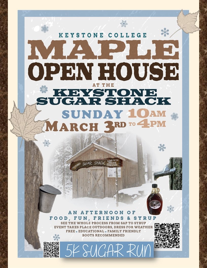 Sugar Shack Open House Flyer 2024