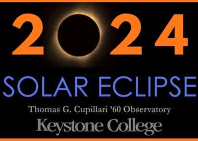 Keystone College observatory announces April 8 eclipse viewing hours