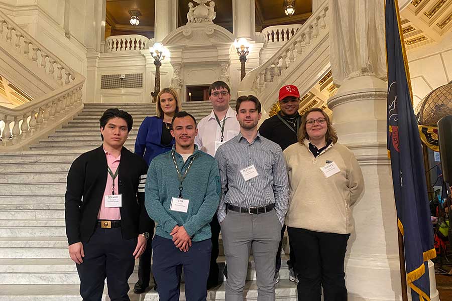 Keystone College students attend AICUP Day on Capitol Hill