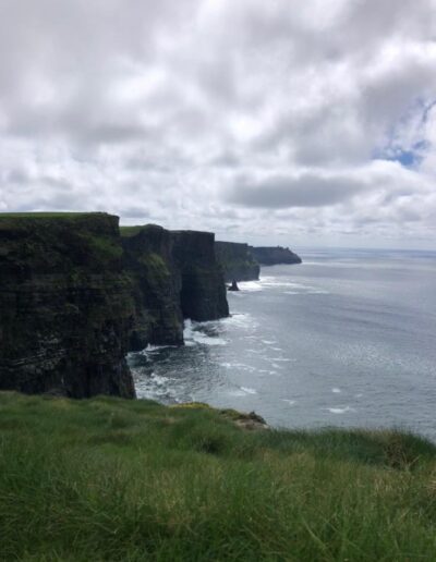 Cliffs of Moher by sea and land