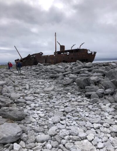 Aran Island of Inishere: scene of the 1961 shipwreck