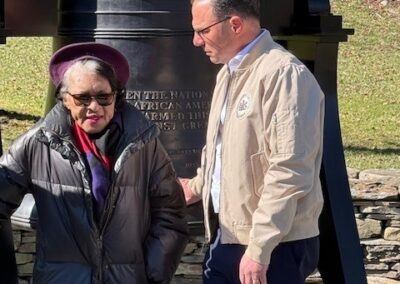 Governor Josh Shapiro visits The Dennis Farm